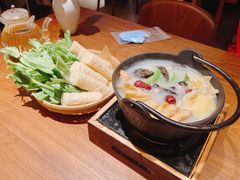羊肚菌白萝卜火锅-天水蔬食料理(树德之光店)