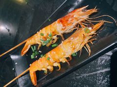 烤鲜海虾-土蚝·高压锅生蚝(百姓美食街店)
