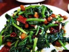 果仁菠菜-玫瑰红烤羊排(北新桥三条店)