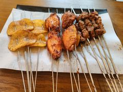 -宝记烧烤·碳锅羊肉·羊蝎子火锅·夜食社(文体路创始店)