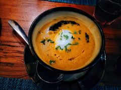 蒜味浓汤配水波蛋-帕歌西班牙餐厅paco tapas