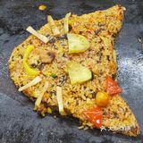 服务：由于看了太多次炒饭变爱心