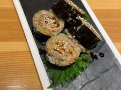 活鳗鱼鹅肝寿司-大岛日本料理铁板烧(南通大饭店)