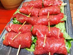 牙签香菜牛肉-谭鸭血老火锅(龙湖宝山天街店)