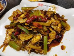 辣炒蛏子-福苗小骆驼烧烤(大唐不夜城店)