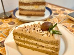 红茶栗子奶油蛋糕-dokidoki