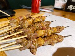 羔羊后腿羊肉串-腰子哥烤串(石佛营炫特店)