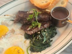 特级21天排酸牛排双煎蛋-the rug 飞毯 (朝阳公园店)
