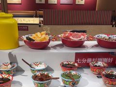 -老牌坊云南鱼豆花火锅(哈西万达店)