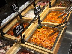 自助取餐区-韩京炭火烤肉自助料理(柯桥万达店)