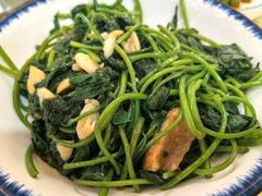 蒜蓉猪油渣番薯叶-客嘉城(西丽店)