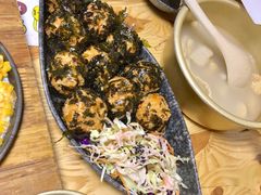金枪鱼泡菜饭团-恩你小木屋米酒店(莱山店)