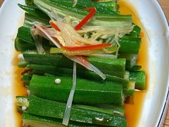 白灼芥兰-品回味清真西北楼(宁波首店)