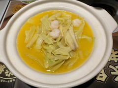 蒲菜虾仁-老淮城·长鱼面(河下古镇店)