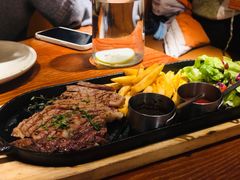 澳洲谷饲黑安格斯西冷牛排-澳骄 Aussie Kitchen·手工披萨·西餐(国大店)