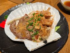 铁板和牛蒜香扇贝-阿吾罗日本料理(K11艺术中心店)