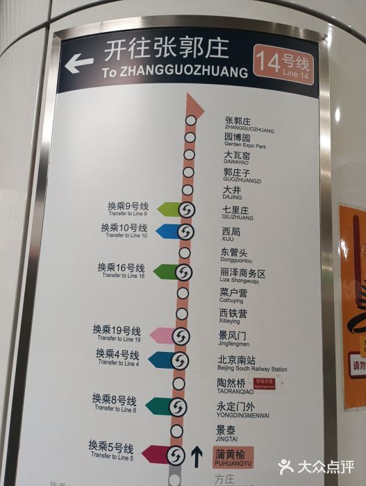 蒲黄榆(地铁站)图片