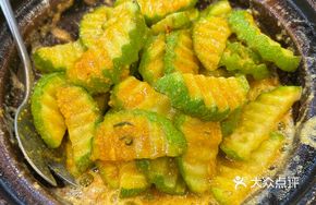 Salted Egg Yolk Stir-fried Mini Cucumber
