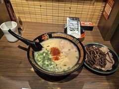 天然豚骨拉面-一兰拉面(铜锣湾店)