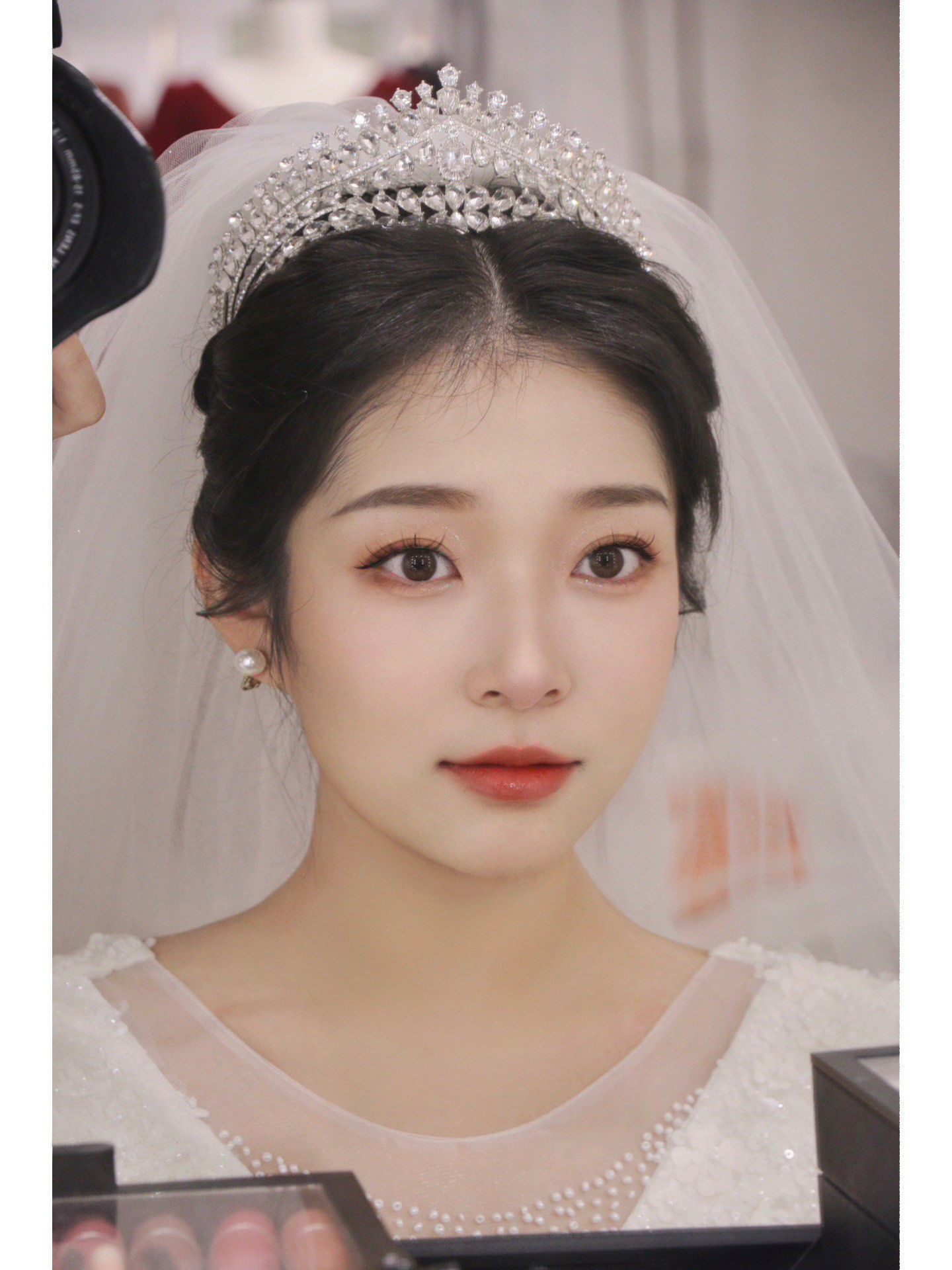 来啦来啦,婚纱照妆面参考