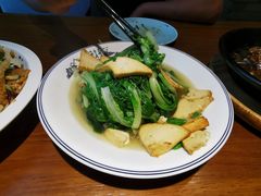 小白菜溜豆腐-好嫂子酱猪手•农家菜(华远坊店)