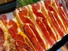 调味猪五花-九田家黑牛烤肉料理(无锡T12店)