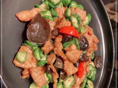 小脆瓜炒雪花猪肉-闽和南(深圳万象城店)