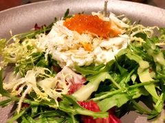 阿拉斯加帝王蟹腿肉沙拉-北京华彬费尔蒙酒店·刃餐厅