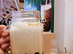 【芒果爆爆】黑糖珍珠撞奶-芒果爆爆(东海缤纷店)
