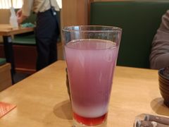 玫瑰葡萄可尔必思-胜博殿日式炸猪排(悠唐店)