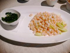 鸡头米芦笋炒虾仁-上海人家花樣年华(虹口龙之梦店)