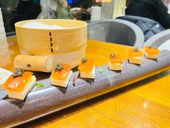 果汁鱼籽酱烤鸭-北京老铺烤鸭(老城根店)