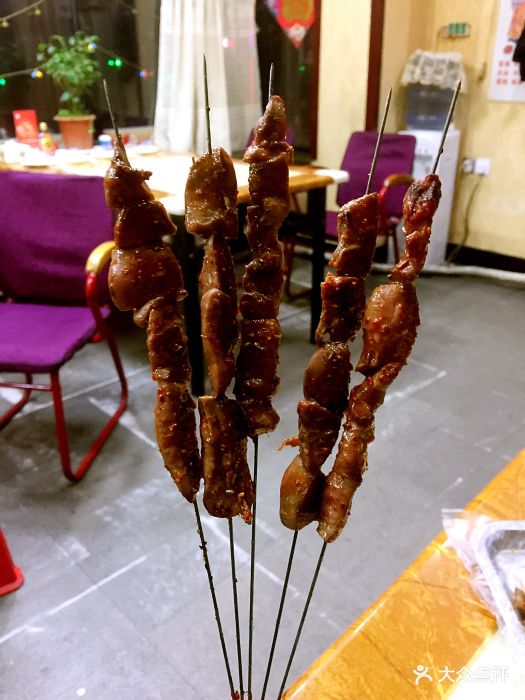 盘锦特色小串牛腰子图片