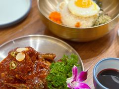 -明洞阿姨·韩式酱蟹烤肉·创意料理(三元桥店)