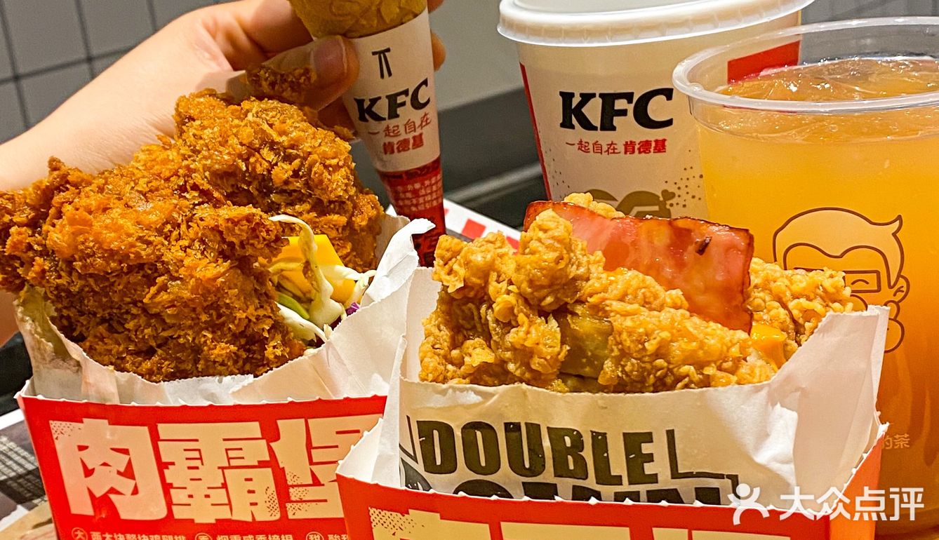 K记断货王肉霸堡终于回归啦！好吃哭！