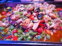 炭烧牛蛙平锅双椒味-蛙来哒(金沙洲万达店)