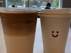 黑砖拿铁-dotcom coffee古点咖啡(致真大厦店)