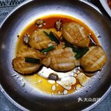 记录一天的晚餐。清蒸新鲜鲍鱼