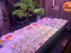 自助取餐区-领鲜活海鲜榴莲自助火锅(东门店)