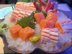 三文鱼腩刺身-炙柒Sekinana·精致日料(合生汇店)