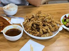 炸蘑菇-满口香饭店