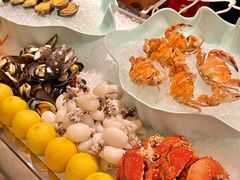 -广州万富希尔顿酒店-感趣自助餐厅·生蚝海鲜刺身