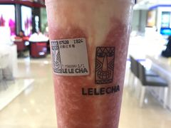 奶酪红草莓-LELECHA乐乐茶(上海五角场万达广场店)