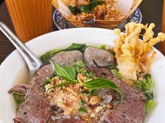 盐烧牛肉清汤船面配粿条-游泰号(黑沙环店)