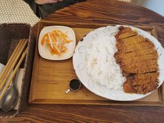 咖喱猪排定食-Ginko银子(青龙街店)
