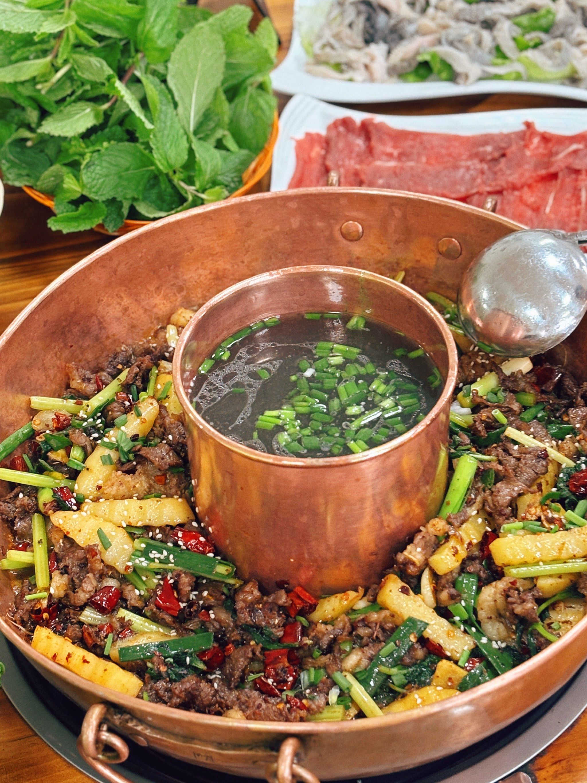 第一次吃贵州干锅黄牛肉