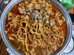 -老红桥炸灌肠牛肚锅烧烤(定福庄店)