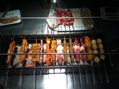 各种肉肉啊。-很久以前羊肉串(农科路店)
