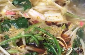 Crab Stick Hot Pot Rice Noodles