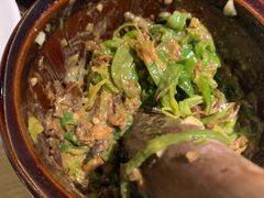 皮蛋青椒擂茄子-费大厨辣椒炒肉(皇庭广场店)